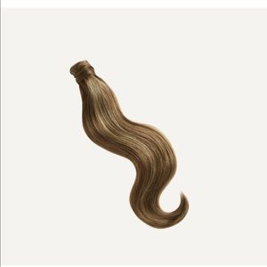Luxy Hair 20” Chestnut Brown Highlights Ponytail